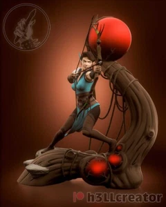 Vex'ahlia – The Legend Of Vox Machina - 3D Printed Resin Figure – Unpainted - Imagen 1 de 7