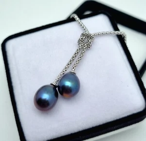 Natural Pearl Bracelet, sterling silver 925, gold plated, 7Inches - Picture 1 of 4