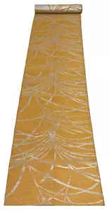 TELA PERNO KIMONO VINTAGE JAPONESA tela seda corte amarillo ventas 35,4 x 11,8 pulgadas - Imagen 1 de 23