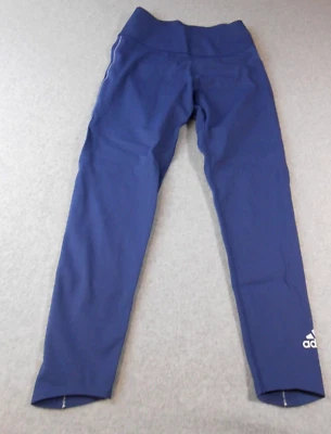 Adidas Leggings HEAT RDY Blue Training Pants Tights Womens Small 8-10 - Image 1 of 4