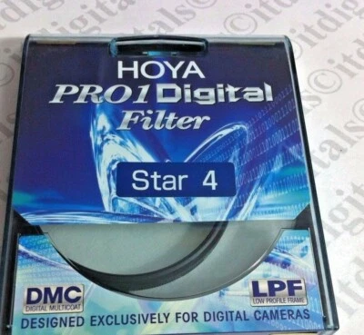 Genuine Hoya Pro 1 Digital 55mm Star 4 Star-4 Effect Filter HOXD55STAR4 55 mm  - Image 1 of 3