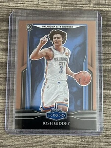 2021-22 Chronicles Honors Rookie Bronzo Prizm Josh Giddey RC OKC Thunder - Foto 1 di 2