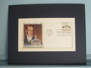 Architect William Strickland designs  Philadelphia Exchange & First Day Cover - Picture 1 of 1
