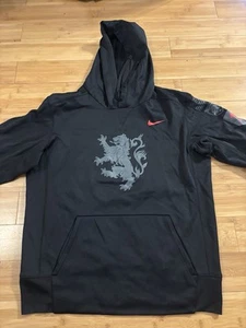 Men's Nike Dri Fit Army Black Knights 1st Calvary Hoodie Size M Rivalry Lion - Picture 1 of 6