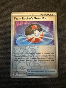 Team Rocket's Great Ball 175/182 Pokémon TCG Destined Rivals (Reverse Holo) - Picture 1 of 1