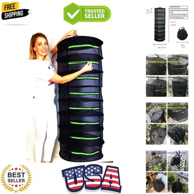 Rack de secagem de ervas de malha XXL - Fluxo de ar eficiente para secagem ideal de plantas - Imagem 1 de 4