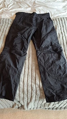 Lowe Alpine Invierno Montañismo Pantalón Negro, Largo Completo Pierna Cremalleras Foto 1 de 4