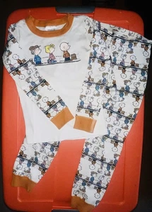 Hanna Andersson x Peanuts Kids Trick Or Treat Halloween Pajamas sz 110 (5/6) - Picture 1 of 3