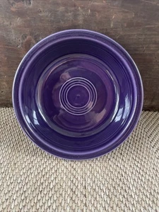 Fiestaware Púrpura 7” Ensalada Cereal Cuenco Homer Laughlin Fiesta - Imagen 1 de 7