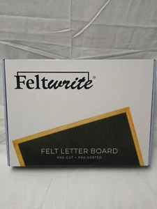 Feltwrie felt letter board With Wood Frame - Picture 1 of 6