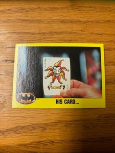 1989 Batman O-Pee-Chee Series 2 series trading card - #210 - His Card,,,