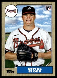 Autógrafos Topps Fire 2022 Bryce Elder Auto Atlanta Braves #FA-ELD - Imagen 1 de 2