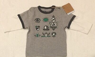 Timberland Baby Boy Grey T-Shirt  Size 00 (3-...