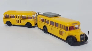 Brekina MAN MKN Deutsche Bundespost mit Hänger 1/87 (BD25/15) - Picture 1 of 4