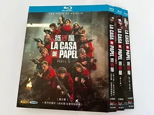 La casa de papel:Season 1-5 TV Series 1080P 8 Disc All Region Box Set - Photo 1/1