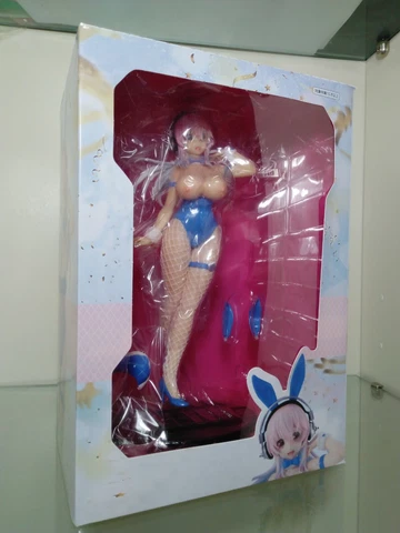 SEXY action figure SUPER SONICO BLUE RABBIT BiCute Bunnies undressable breast Cover