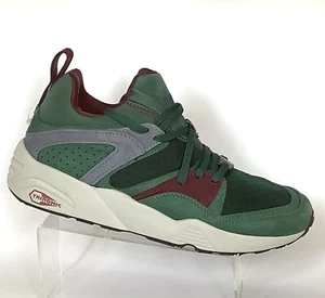 PUMA Blaze of Glory TrinomicCrackle Posy/Green  Sneakers US 357772-02 (Size 8 D) - Picture 1 of 16