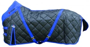 Manta de establo 300g relleno manta de invierno manta térmica 420D Catago azul 115-165 cm - Imagen 1 de 2