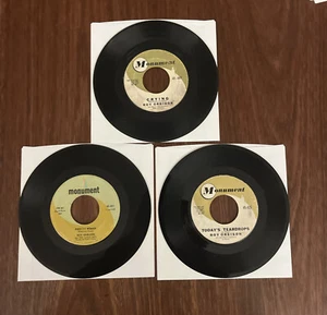 Lot 3 ROY ORBISON-Today's Teardrops-Blue Angel-Candy Man/Pretty Woman-45rpm-VG+ - Bild 1 von 6