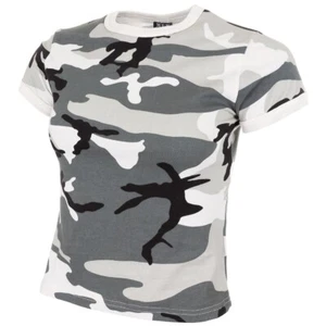T-shirt donna USA donna top esercito tattica militare cot. esterno cotone mfh - Foto 1 di 3