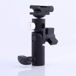 E Metal Photo Studio Umbrella Holder Stand Hot Shoe Studio Light Flash Bracket - Picture 1 of 5