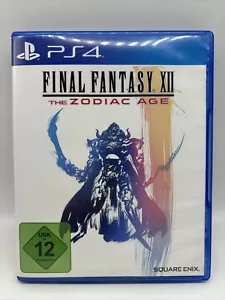 Final Fantasy Xii: The Zodiac Age (Sony PlayStation 4, 2017)