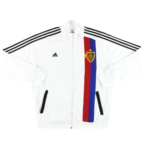 ADIDAS MENS FC BASEL 1893 2012/2013 TRACK JACKET TRAINING SOCCER FOOTBALL SIZE S Cover