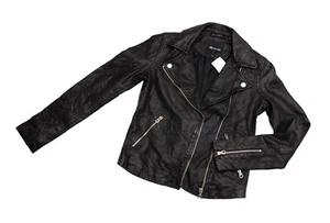 CHAQUETA DE CUERO REAL MADEWELL PRECIO DE VENTA SUGERIDO POR EL FABRICANTE £500 - Imagen 1 de 4
