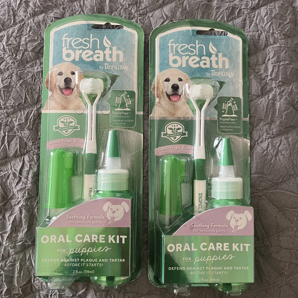 TropiClean Fresh Breath Puppy Oral Care Kit 2oz