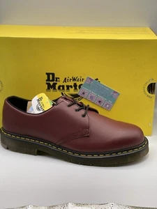 Dr. Martens 1461 Cherry Red Oxford Schuhe, Herren Größe 14 Glattleder - Bild 1 von 10