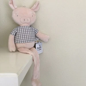 NEW Pig Baby Snuggle Toy Soft Stuffed Animal | Bunnies by the Bay - Picture 1 of 9