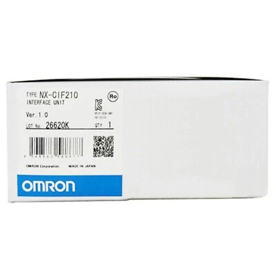 NX-CIF210 New Sealed Omron Digital PLC MODULE RFID Unit NX-CIF210 - Image 1 of 4