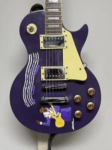 Custom Made Electric Guitar - Purple - Prince themed - No Case - Picture 1 of 14