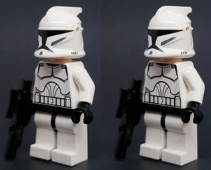 Lego Star Wars Clone Wars Clone Trooper Minifigura Mini Figuras 7676 (Lote 2) - Imagen 1 de 5