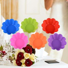 Coppa cupcake in silicone tazze muffin riutilizzabili tazze gelatina