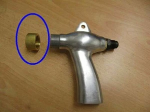 Sand Blast Gun Part Brass Nozzle holder Sand Blasting Gun. Part1 - Picture 1 of 13