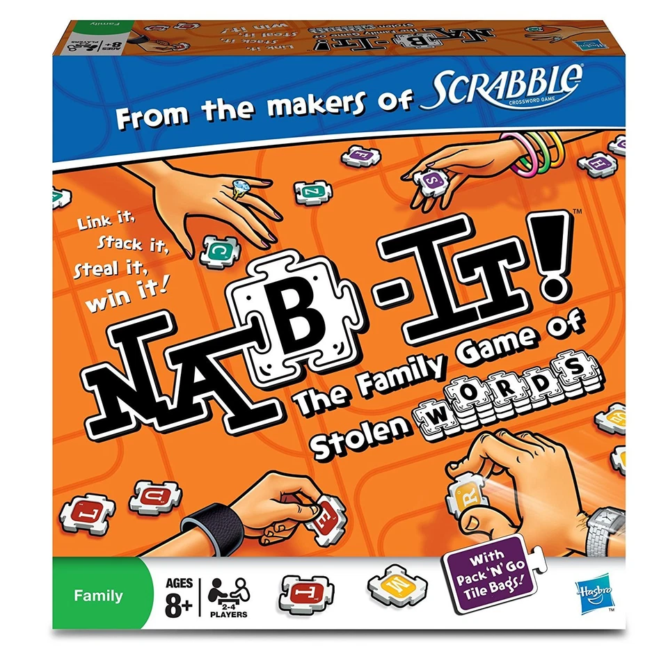 Nab-It ~ The Family Game of Stolen Words from the Makers of Scrabble ~New Nab it - Image 1 of 1