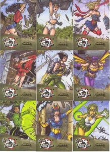 2019 DC Comics Bombshells Series 3 On The Front Lines 9 Card Gold Parallel Set - Picture 1 of 1