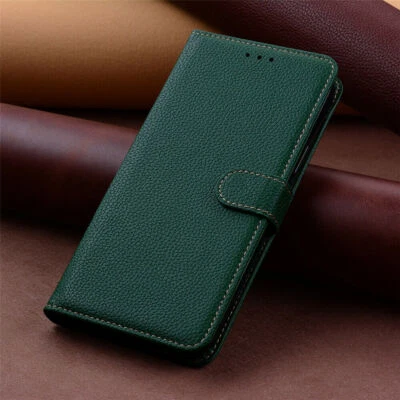 Leather Card Wallet Flip Phone Case For OnePlus Nord 2T N20 N10 CE 2 5G 10 Pro - Image 1 of 4