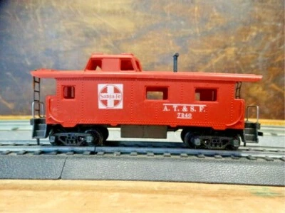 Tren de pasatiempo con chimenea TYCO HO escala 41' Santa Fe 7240 Hobby Railroad Train Foto 1 de 4