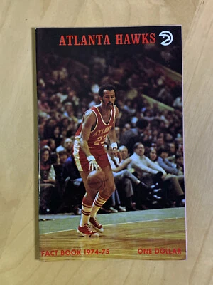 1974-75 Atlanta Hawks Official National Basketball Assn. (NBA) Media Guide  - Image 1 of 2