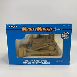 ERTL Mighty Movers 2436 Caterpillar D10N tractor tipo oruga fundido a presión escala 1/50 - Imagen 1 de 19
