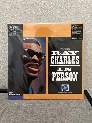 Ray Charles In Person Vinyl Record LP New Vinyl Me Please VMP James Brown - Image 1 of 2