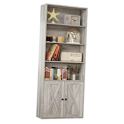  Estanterías y Librerías Industriales con Puertas de Pie 6 Beige Arce Foto 1 de 4