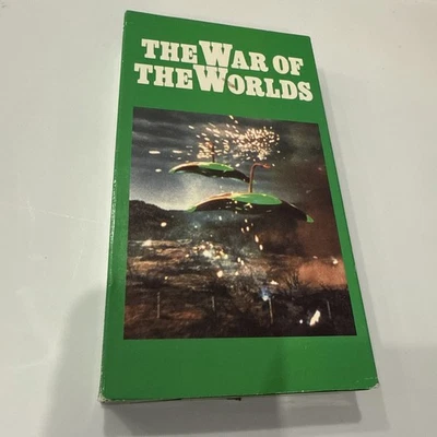 The War Of The Worlds VHS Gene Barry 1990 Alien SCI-FI Paramount New - Image 1 of 3