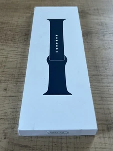 Genuine Apple Watch Sport Band(45mm | M/L) for Apple Watch Series 9 - Storm Blue - Picture 1 of 4