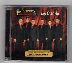 Conjunto Primavera, Hoy Como Ayer - 2004 CD and Bonus DVD-SHIPS FREE NEW SEALED - Foto 1 di 1