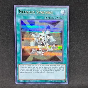 Necroid Synchro DUSA-EN015 1st Edition Ultra Rare NM Near Mint Yu-Gi-Oh! Card - Picture 1 of 8
