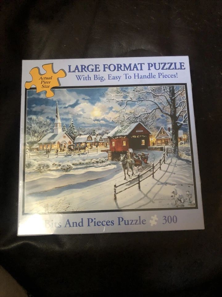 Rompecabezas de 300 piezas trineo de invierno de Jess Hager NUEVO caballo  Foto 1 de 1