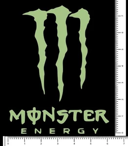 Monster Energy Die Cut Team Sticker Motocross New Decal 7.5"" Pick your color - Picture 1 of 17